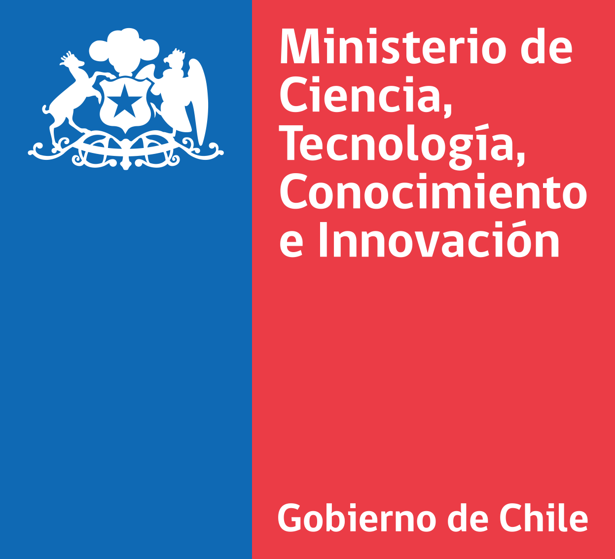 Logo Ministerio de Ciencia, Tecnología, Conocimiento e Innovación, Gobierno de Chile